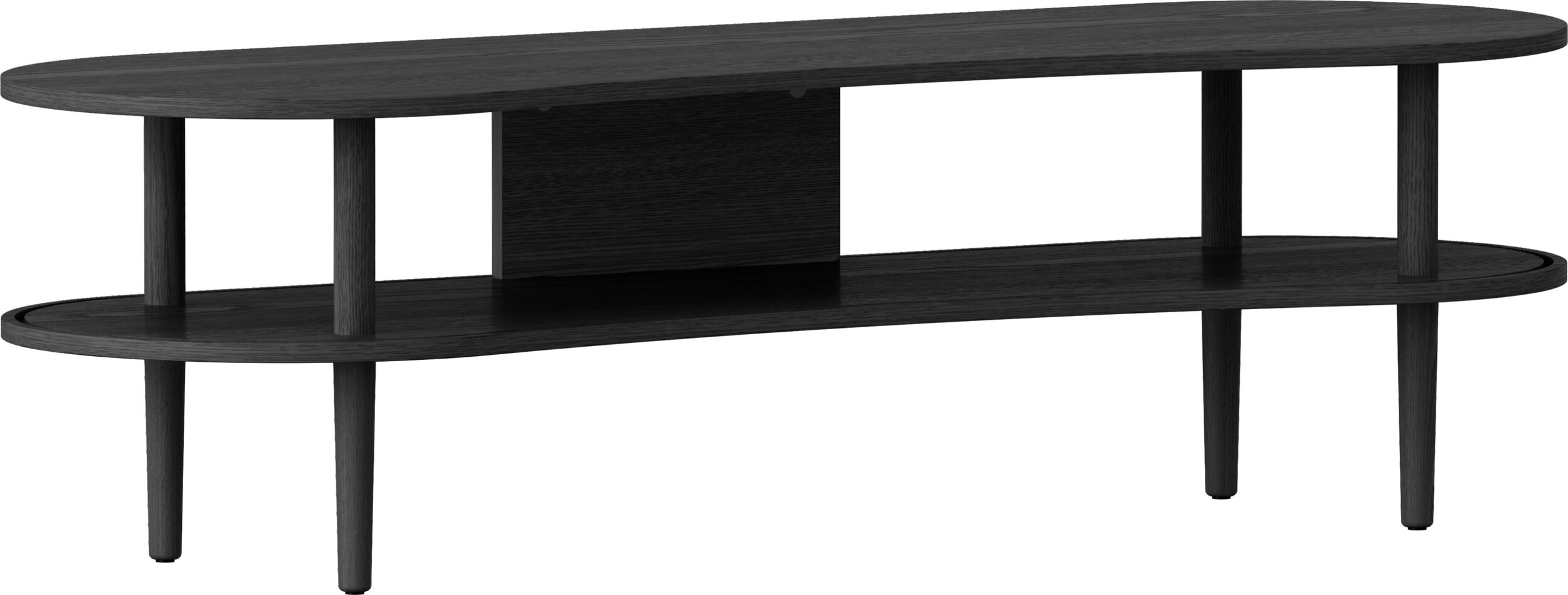 Audacious Modulschrank 140 cm, schwarze Eiche