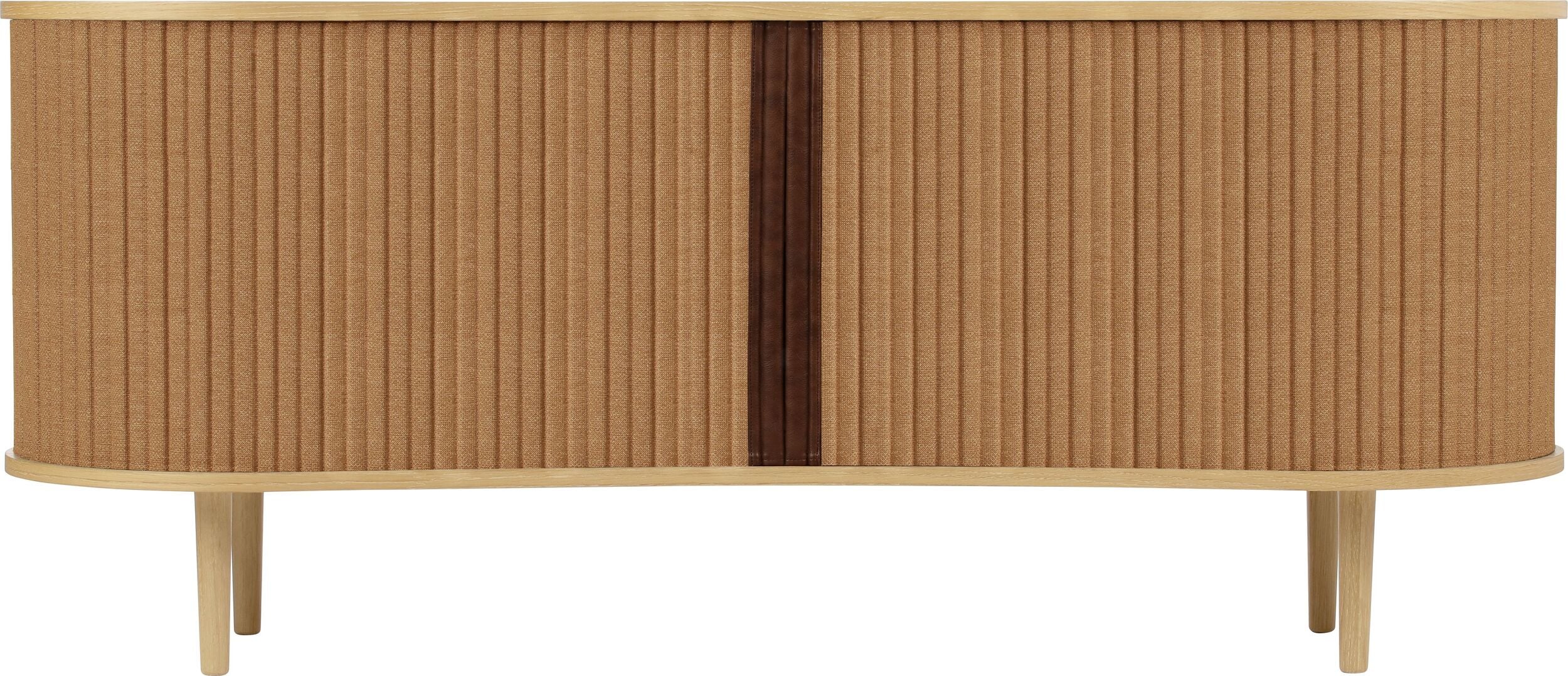 Audacious Schrank 160 cm braun auf Eichenbeinen