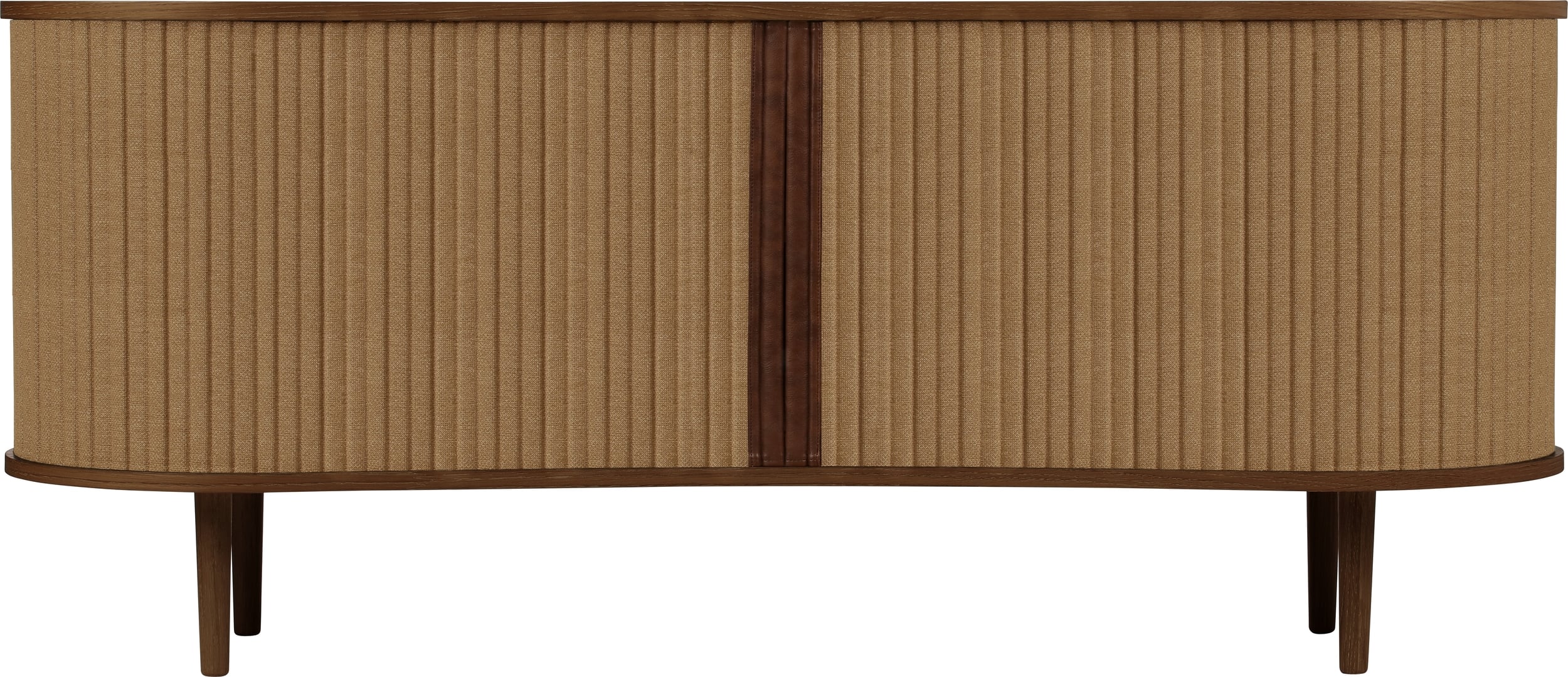 Audacious Sideboard, 160 cm, braun, mit dunklen Eichenholzbeinen