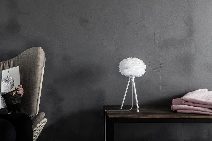 Base de Sobremesa Trípode, de acero cepillado