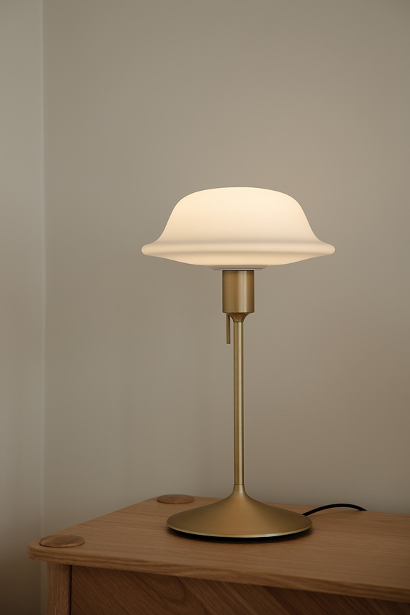 Butler bordslampa 55 cm, mässing