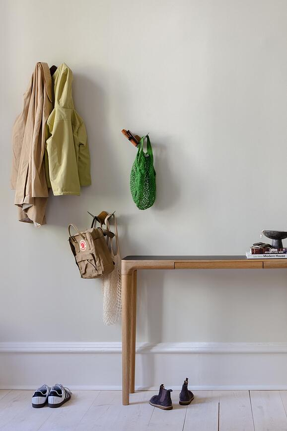 Butterflies Mini Obešalnik, bel