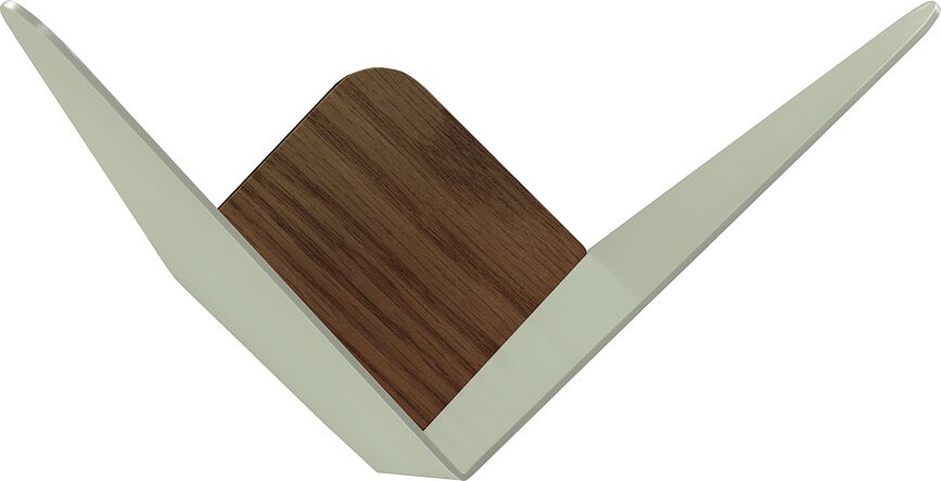 Butterflies Mini Obešalnik, bel