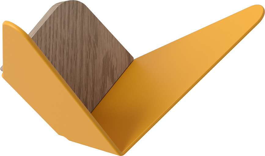 Butterflies Vješalica srednja žuta