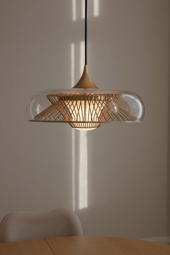 Chordis Sjenilo za lampu mjedeno