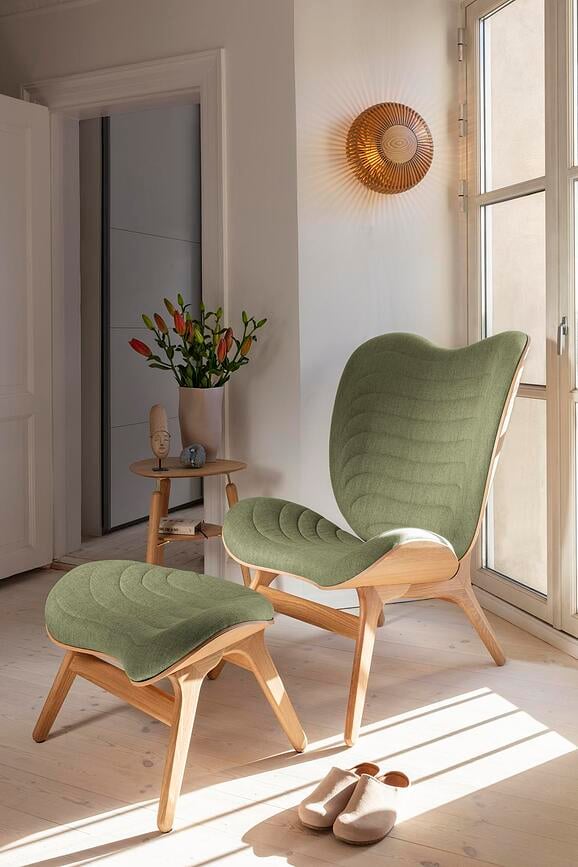 Clava Up Zidna Lampa 35 cm svijetli hrast