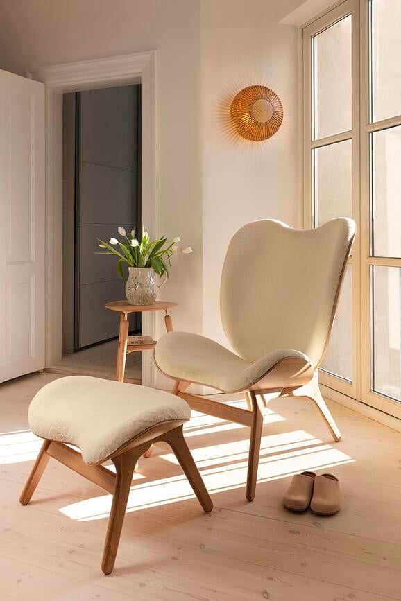 Clava Up Zidna Lampa 35 cm svijetli hrast