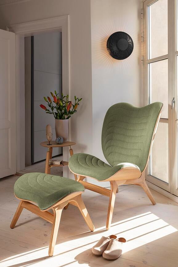 Clava Up Zidna Lampa 35 cm svijetli hrast