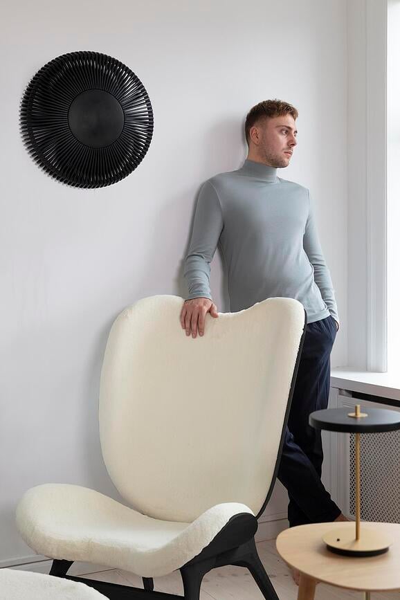 Clava Up Zidna Svjetiljka 49 cm tamni hrast