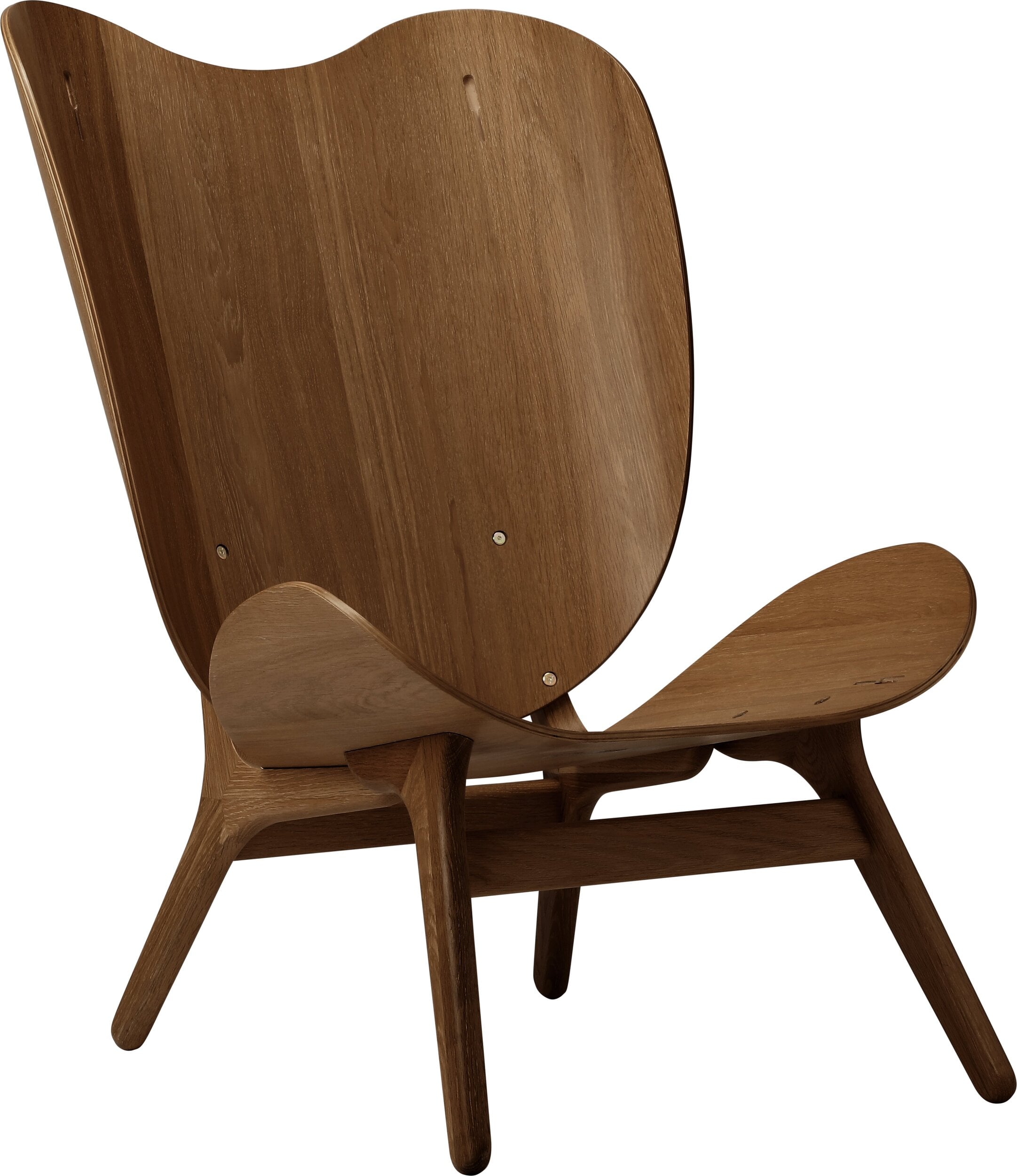 Conversation Piece Sessel hoch, dunkel Eiche