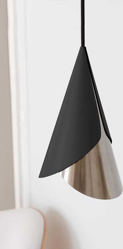 Cornet Viseća Lampa bijelo-srebrna