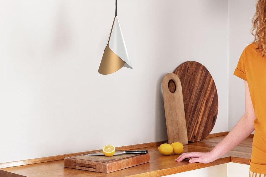 Cornet Lampa viseća crno-zlatna