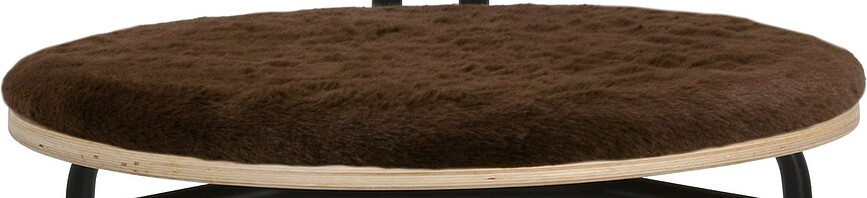 Curious Teddy Coussin de Chaise, marron