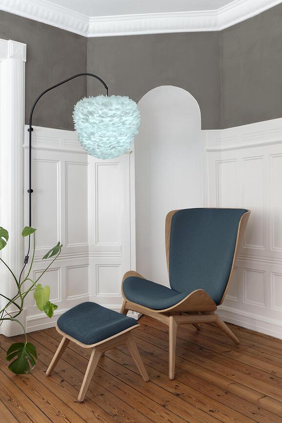 Eos Evia Lampe 30 cm, bleu clair