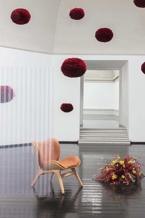 Eos Lampa 35 cm crvena