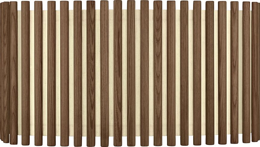 Estructura para Pantalla Komorebi, rectangular, 50,6 cm, roble oscuro
