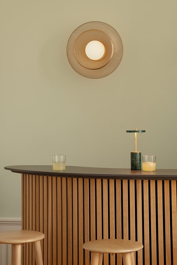 Faraday Up Φωτιστικό Οροφής ή Τοίχου, 45,3 cm, ατσάλινο