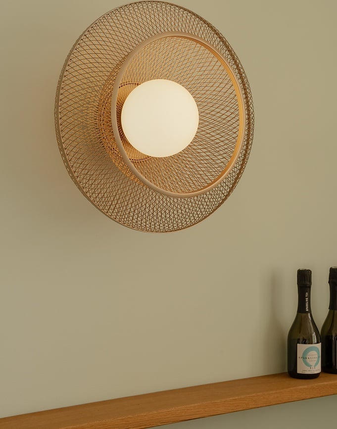 Faraday Up Φωτιστικό Οροφής ή Τοίχου, 45,3 cm, ατσάλινο