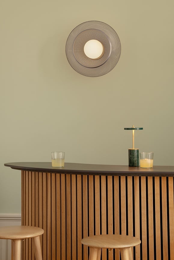 Faraday Up Φωτιστικό Οροφής ή Τοίχου, 45,3 cm, ατσάλινο