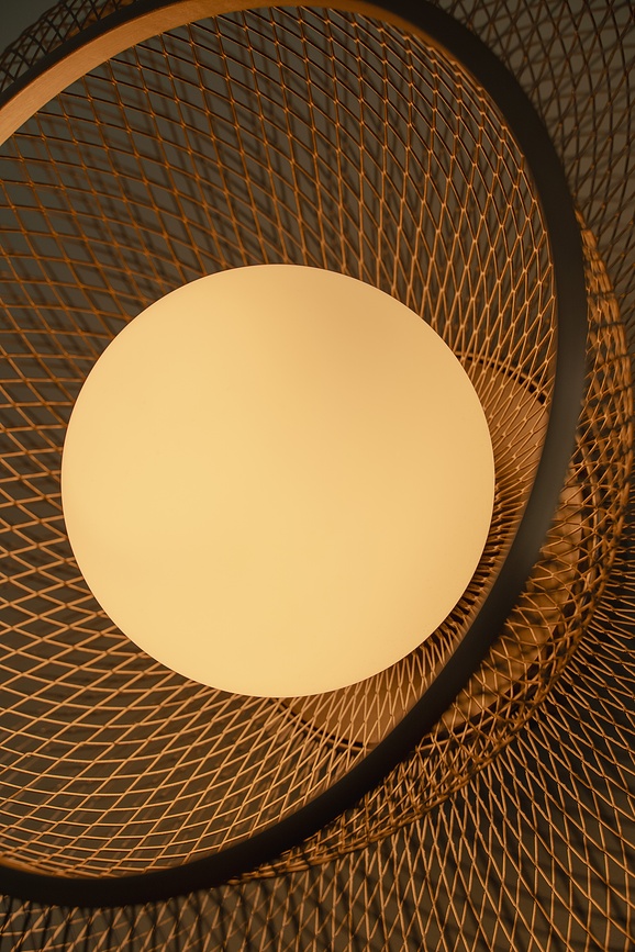 Faraday Up Stropna ali stenska svetilka, 45,3 cm, jeklena