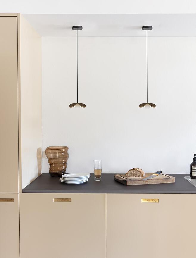 Forget Me Not Lampe 19 cm, chêne clair