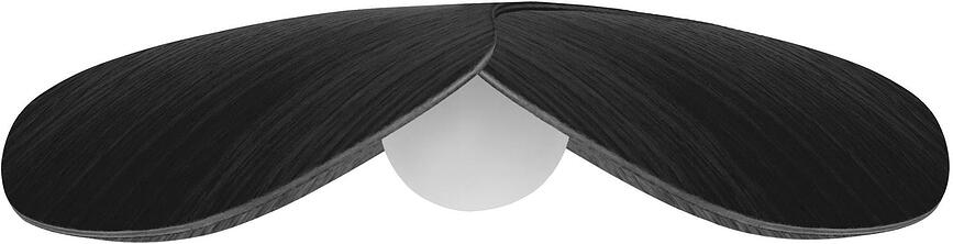 Forget Me Not Lampe, 28 cm, chêne noir