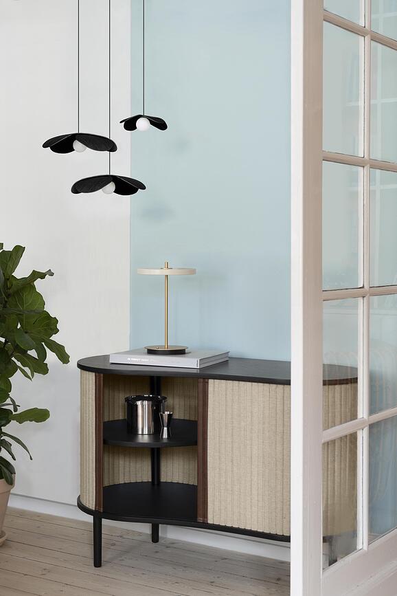 Forget Me Not Lampe 28 cm, chêne foncé