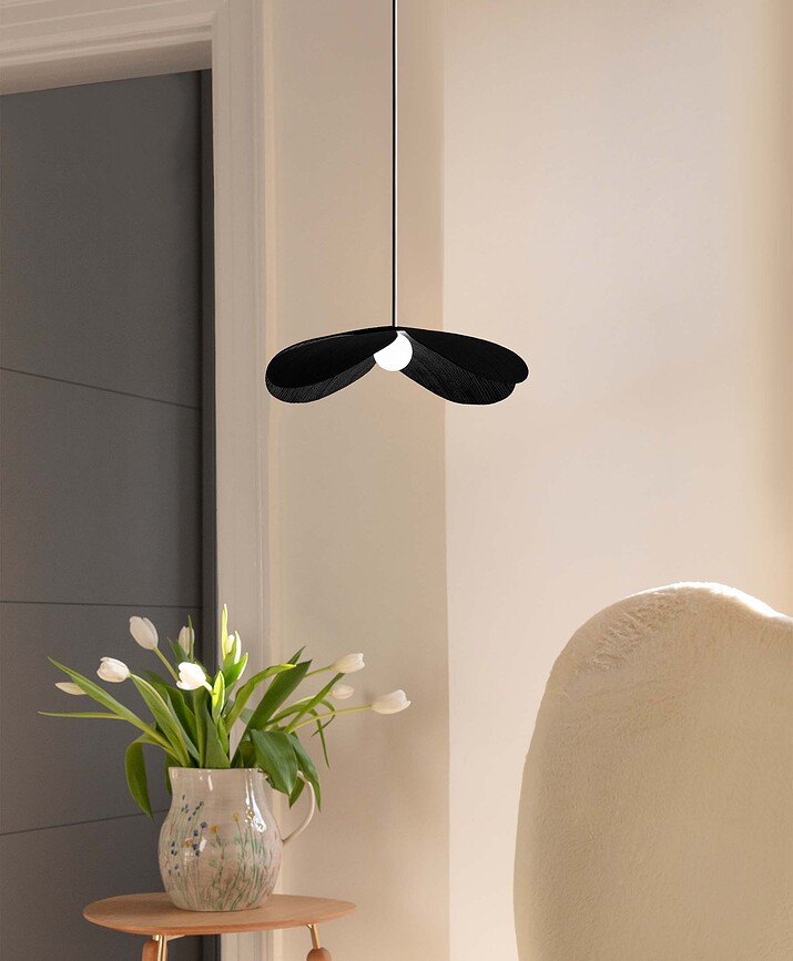 Forget Me Not Φωτιστικό, 28 cm, σκούρα δρυς