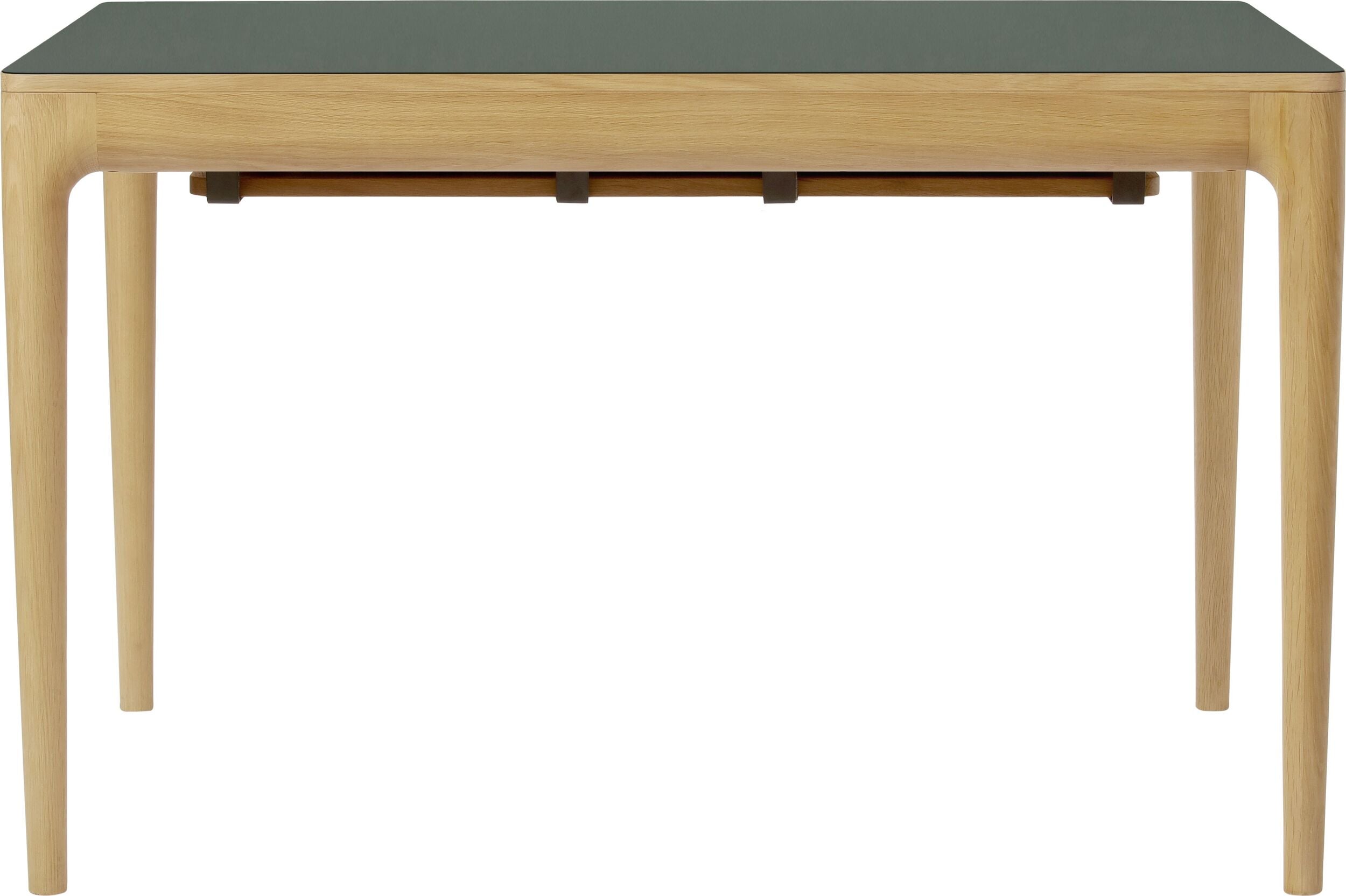 Heart'n'Soul Klapptisch 120 cm helle Eiche mit grüner Platte
