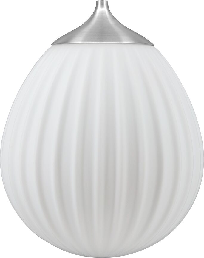 Kap voor lampen Around the World mini geborsteld staal