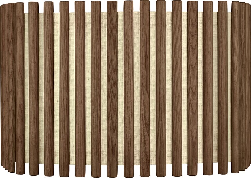 Komorebi Cadre pour Abat-jour carré, 40,9 cm, chêne foncé