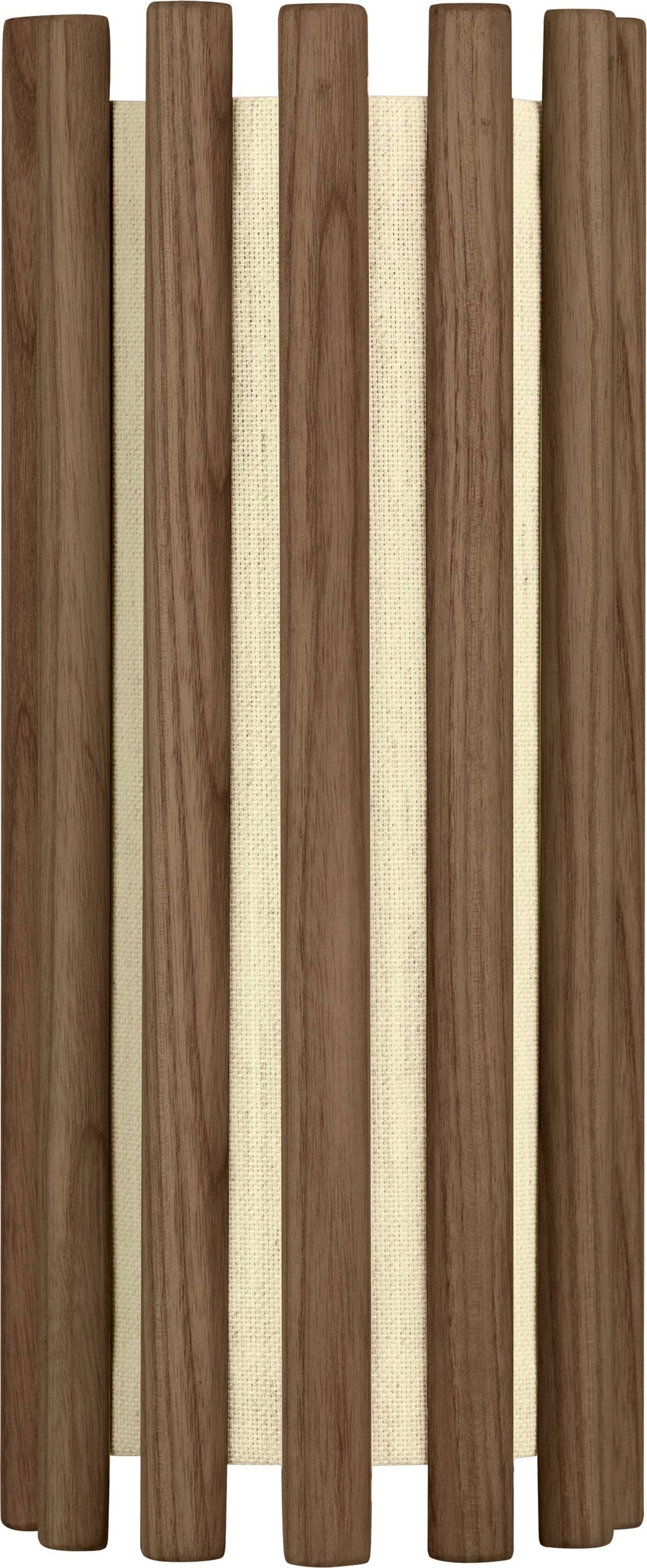 Komorebi Ein Lampenschirm 11 cm rund dunkle Eiche