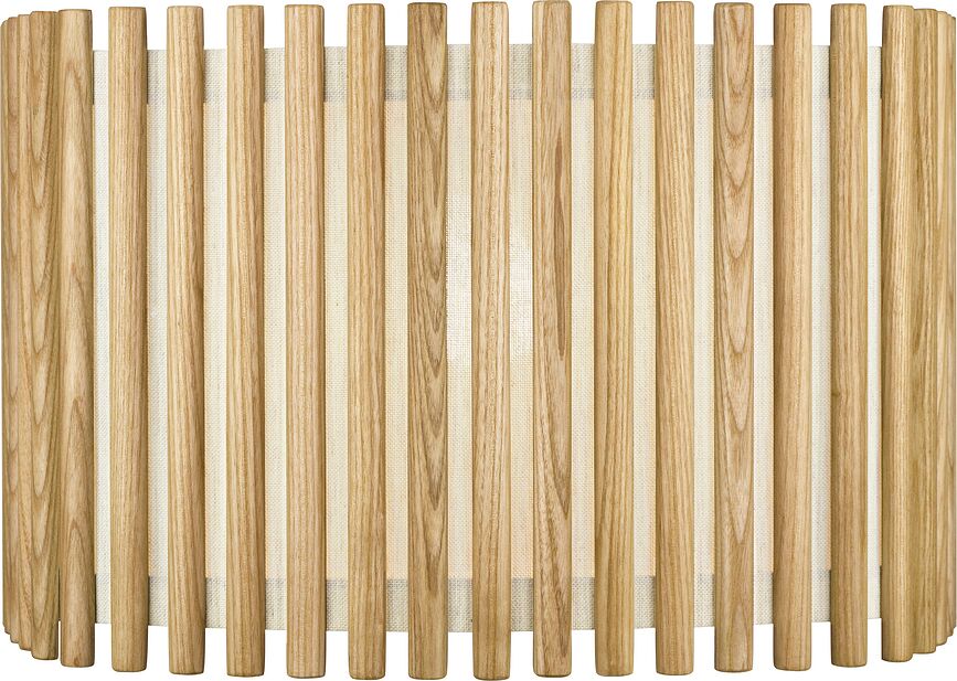 Komorebi Svetilka kvadratna, 40,9 cm, temen hrast