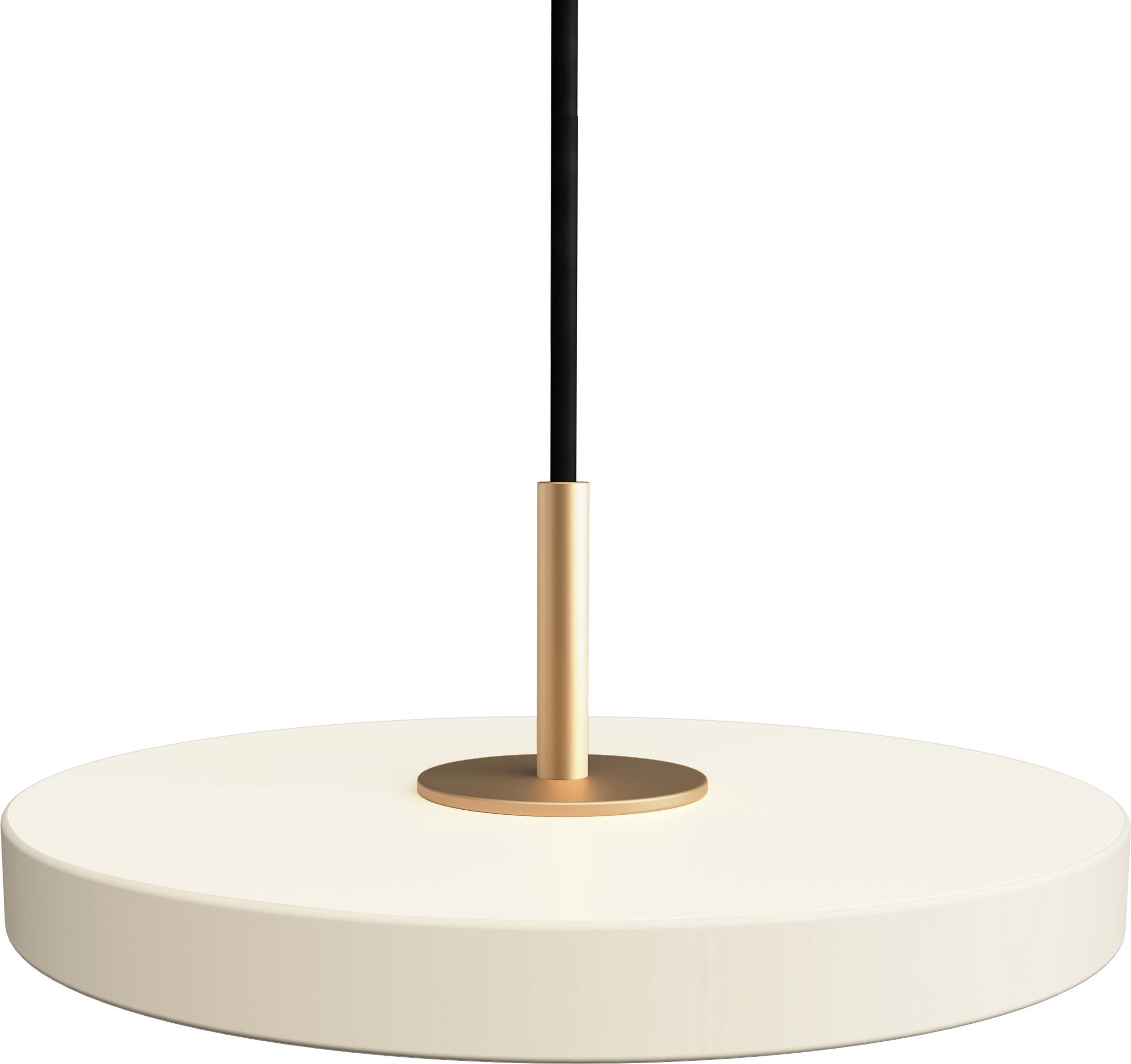 Lampa wisząca Asteria Micro perłowa biel