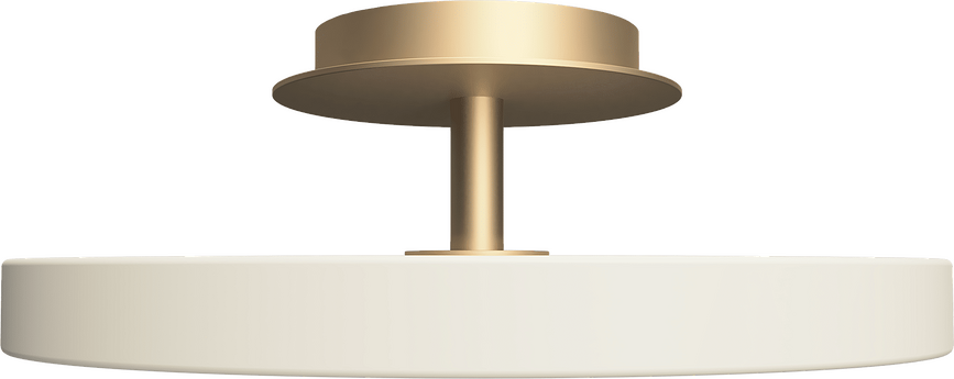 Lampada da soffitto Asteria Up Plus 31 cm, bianco perla