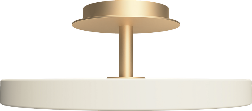 Lampada da soffitto Asteria Up Plus 43 cm, bianco perla