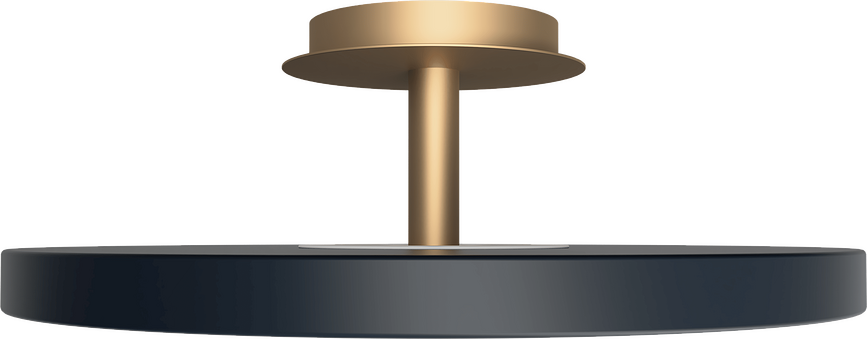 Lampada da soffitto Asteria Up Plus 60 cm antracite