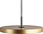 Lampada pensile Asteria Plus 43 cm color ottone con montatura nera