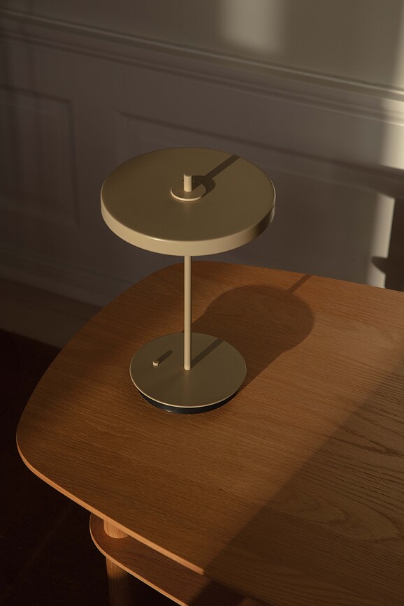 Lámpara de Mesa inalámbrica Asteria Move Monochrome, amarilla