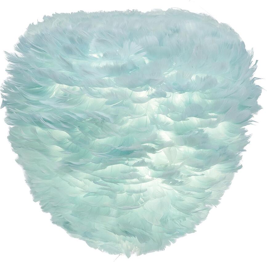 Lámpara Eos Evia, 30 cm, azul claro