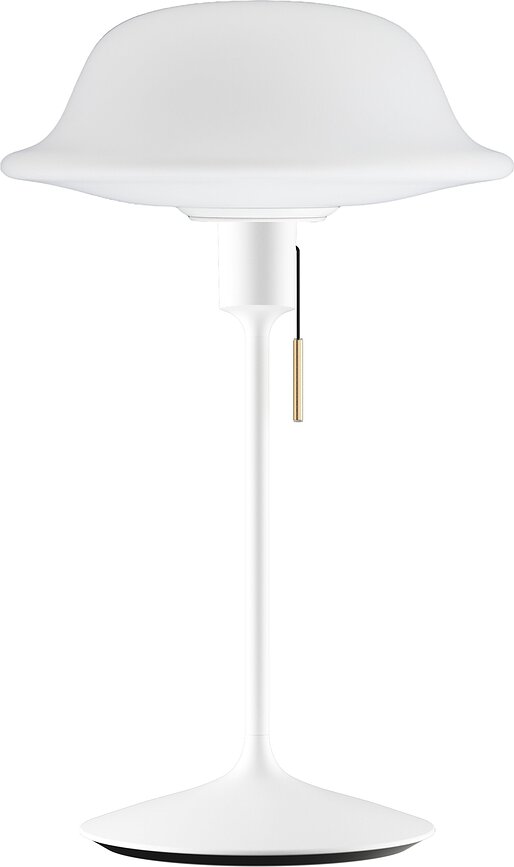 Lampe de table Butler 55 cm, blanche