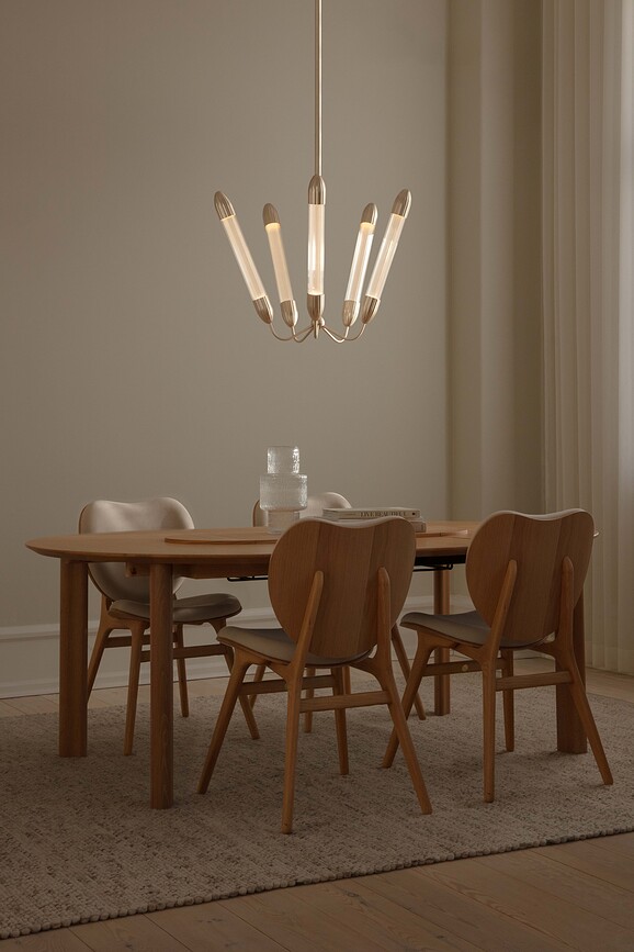 Lemon Squeeze Lestenec, petramen, 97,5 cm, polirano jeklo