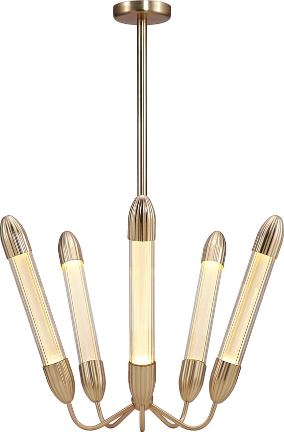 Lemon Squeeze Luster peterokraki 97,5 cm polirani čelik