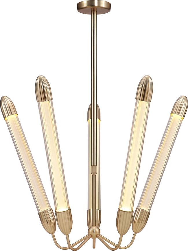 Lemon Squeeze Luster peterokraki 99 cm polirani čelik