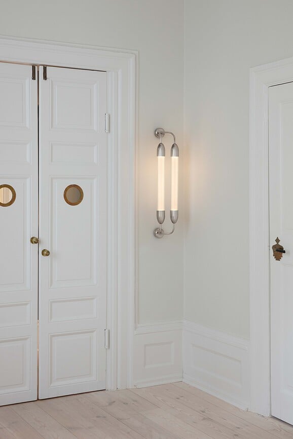 Lemon Squeeze Zidna Svjetiljka dvostruka 77 cm polirani čelik