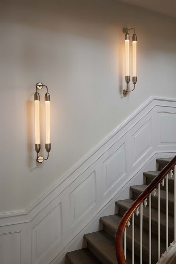 Lemon Squeeze Zidna Svjetiljka dvostruka 94 cm polirani čelik