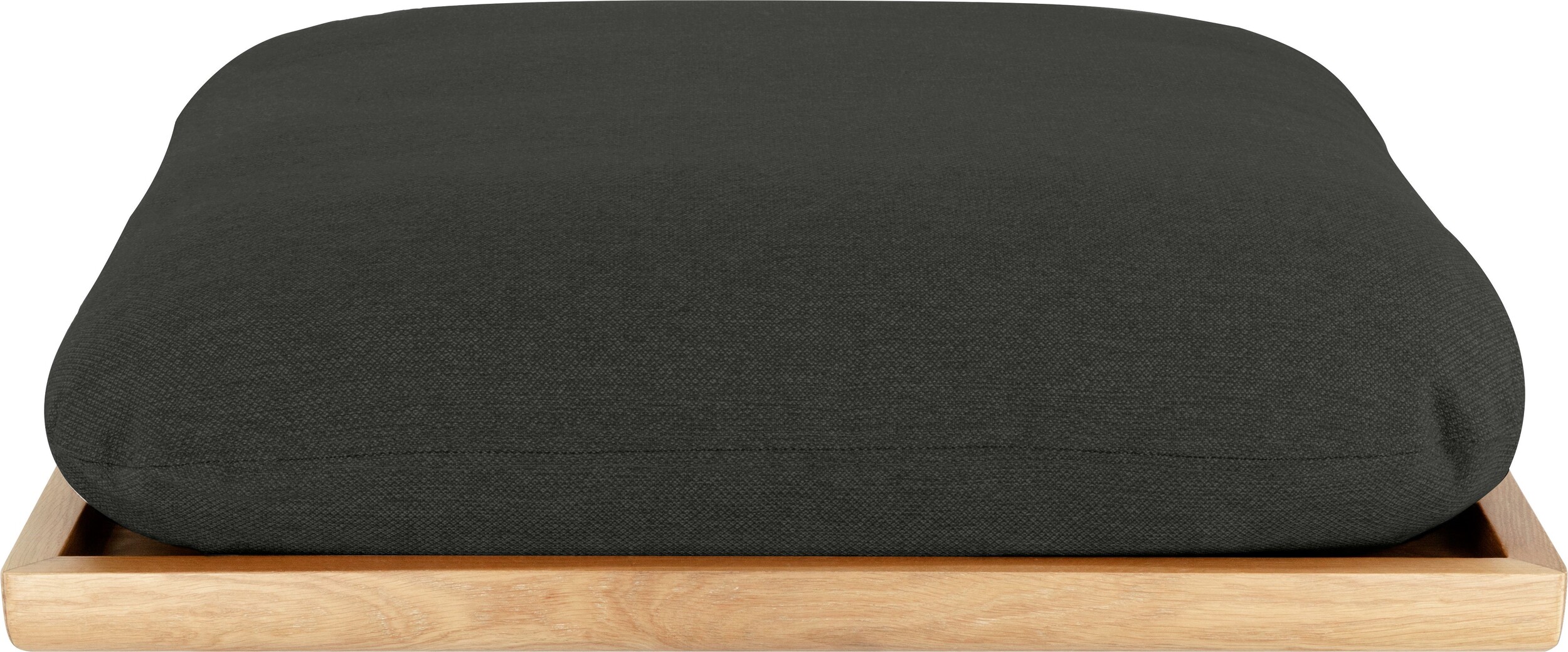 Lounge Around Shuffle Kissen für Pouf dunkelgrau