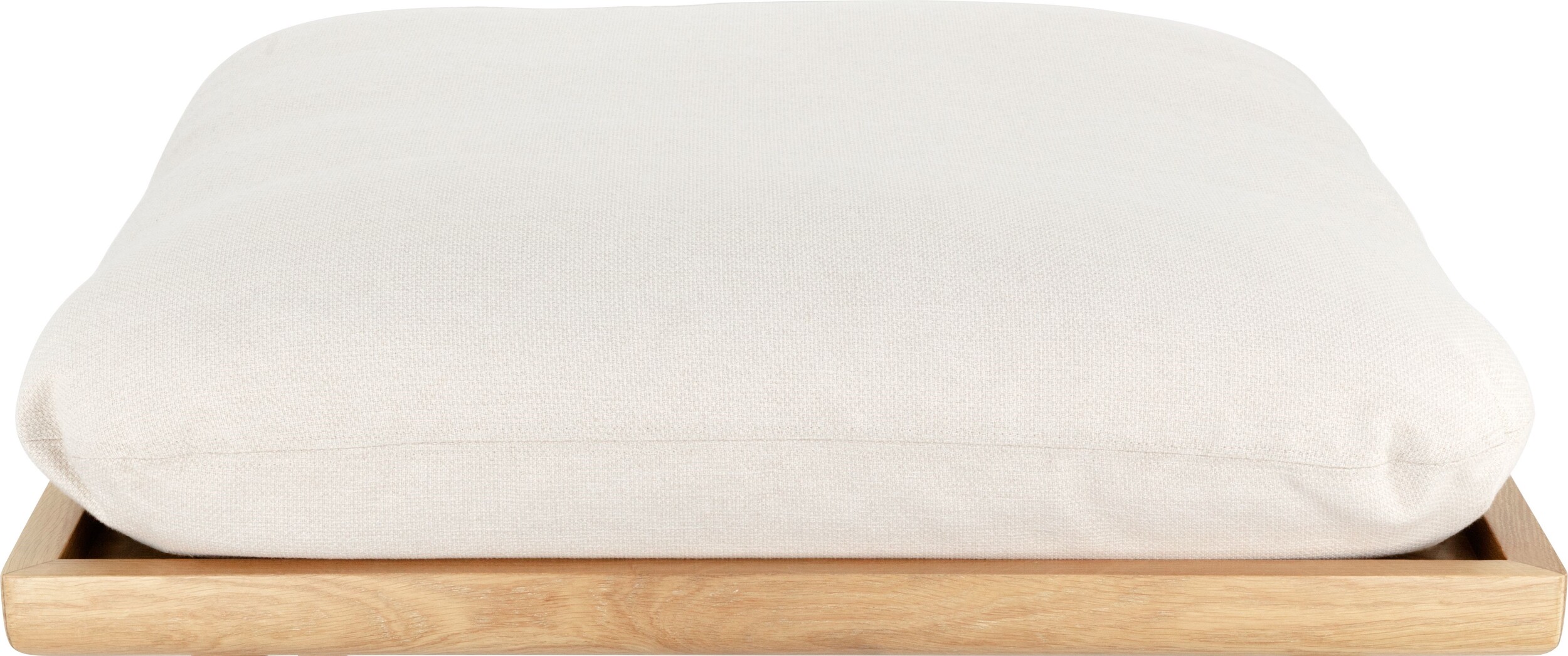 Lounge Around Shuffle Kissen für Pouf sandfarbig
