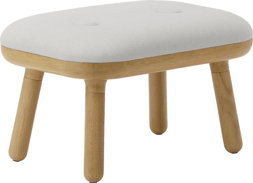 Malá stolička Paff 30,5 cm svetlosivá