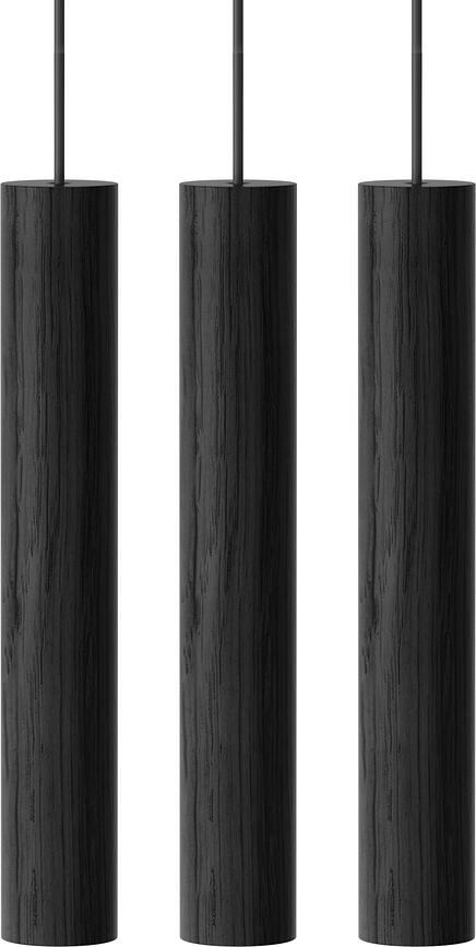 Підвісна лампа Chimes Cluster 3, чорна